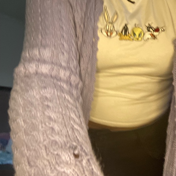 Cardigan || Purple || FOR SALE!! - Picture 4 of 4